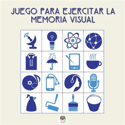 Juego Para Ejercitar La Memoria Visual El Club Del Ingenio Juegos