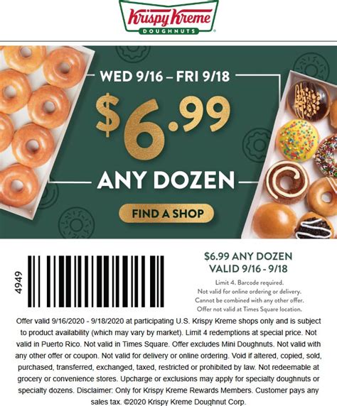 The dunkin donuts promo codes currently available end when dunkin donuts set the coupon expiration date. December, 2020 Second dozen doughnuts for $1 Saturday at ...