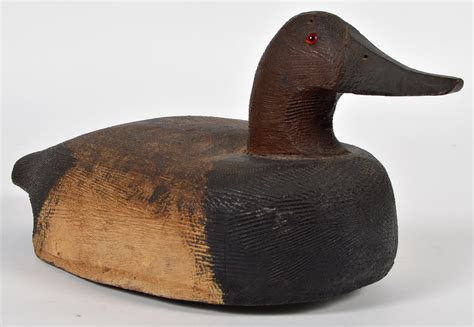 Lot Signed Carved And Painted Duck Decoy