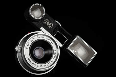 F22cameras Leica Summaron 35mm F 3 5 With M3 Goggle Attachment 1488193