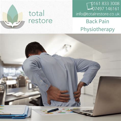 Back Pain Physiotherapy Total Restore Physiotherapy