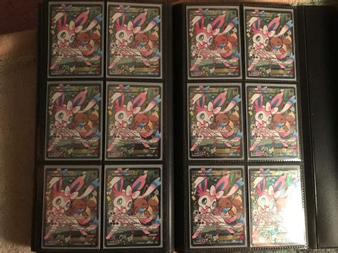 The Amount Of Sylveon Cards In My Binder Pokémon Trading Card Game
