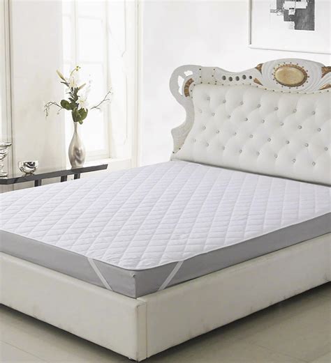 Buy Cotton 78x72 King Size Mattress Protector By Wrapry Online King