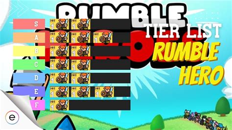Rumble Hero Tier List Best Heroes Ranked Exputer Com