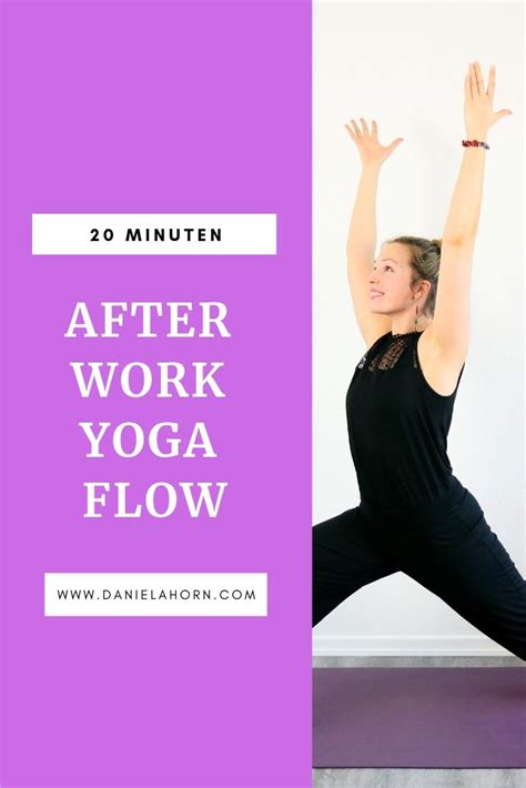 After Work Yoga Flow Zum Ausgleich Runterkommen Minuten Yoga
