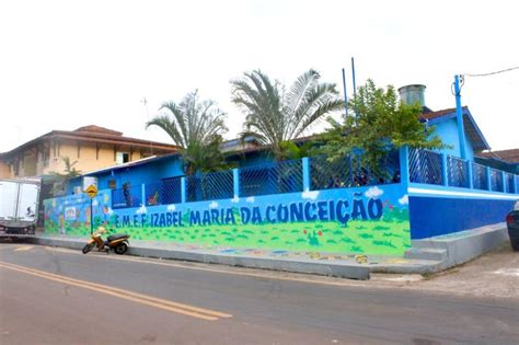 Prefeitura Revitaliza E Entrega Escola Izabel Maria Da Conceição