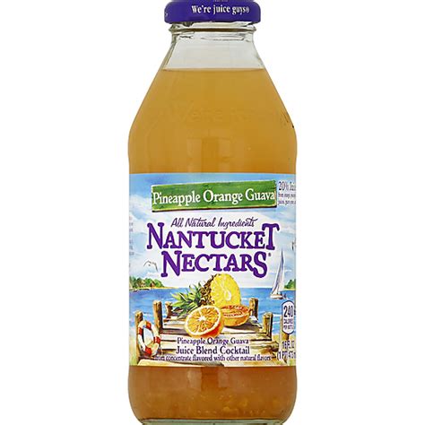 Nantucket Nectars Pineapple Orange Guava Soft Drinks Foodtown