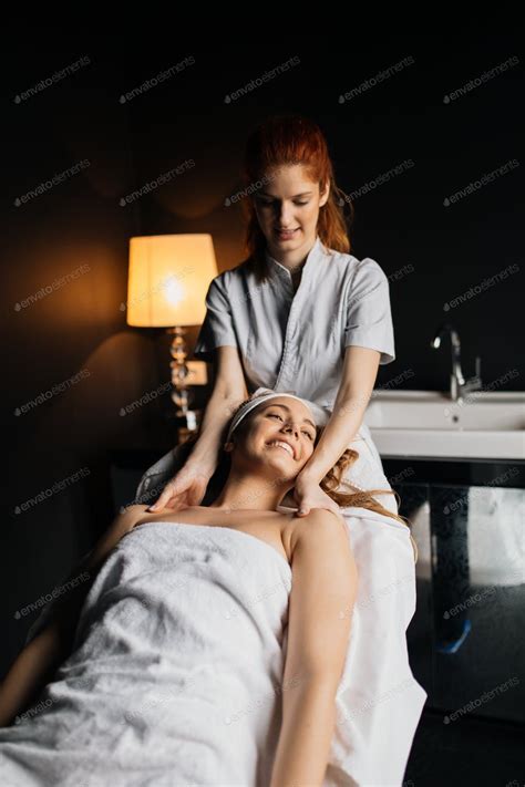 Massage Therapist Massaging Woman By Nd3000鈥檚 Photos Ad Aff