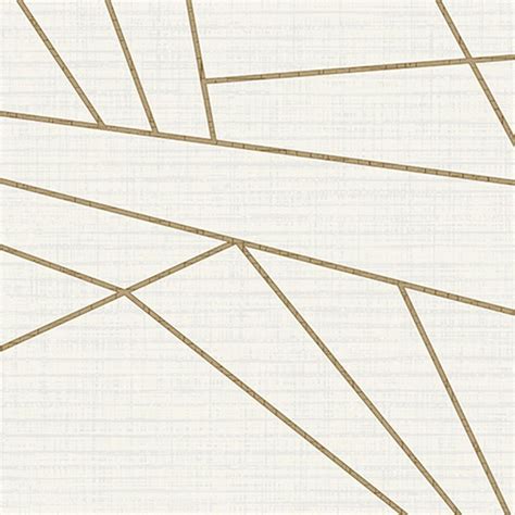 Walls Republic White And Gold Sharp Geometry Wallpaper White And Gold