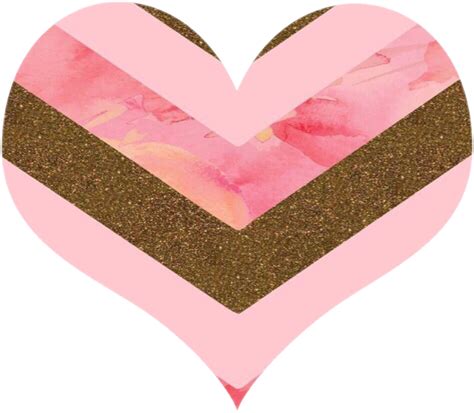 Download Hearts Love Goldglitter Glitter Freetoedit Heart Clipart Png