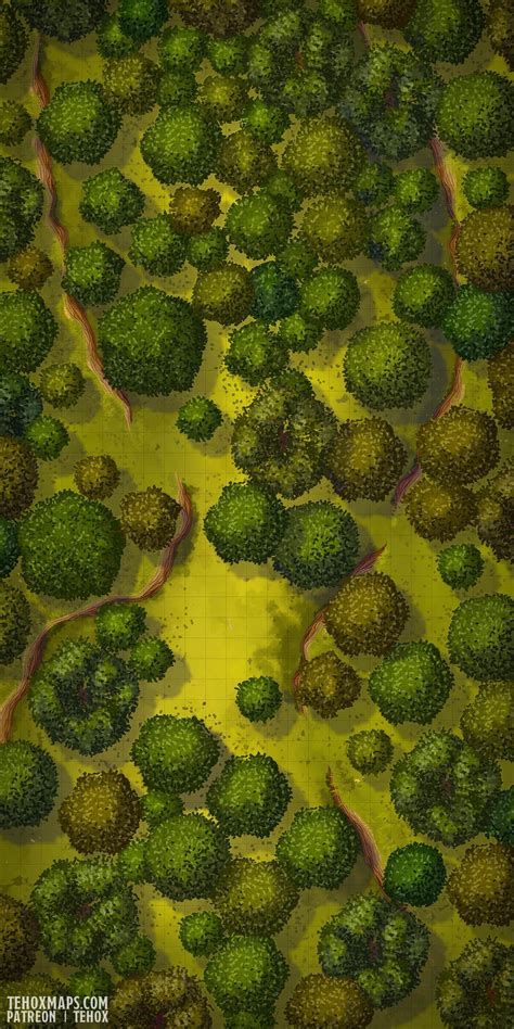 Rpg Forest Map