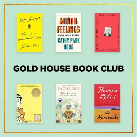 Asian American Gold House Book Club Launch That Includes Pulitzer Winning Writers And Authors