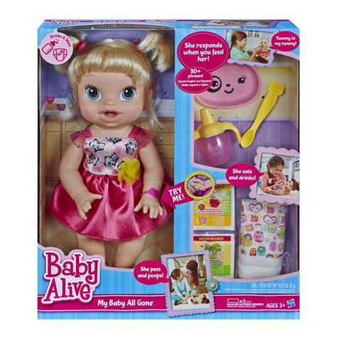 Baby Alive My Baby All Gone Doll Blonde