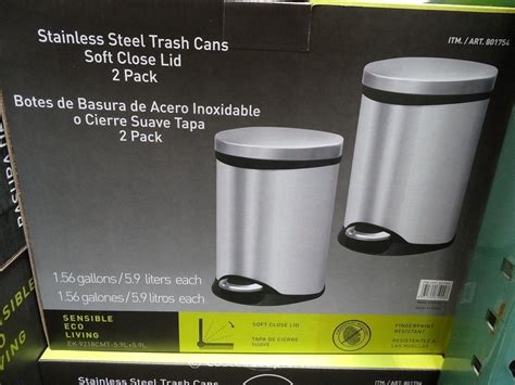The internet already knew costco chicken noodle soup was good. Sensible Eco Living Stainless Steel Trash Cans