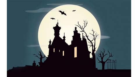 Halloween Full Moon Hd Wide Wallpaper For Widescreen 54
