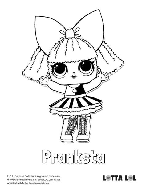 Coloring Pages Printable Lol Dolls Subeloa11