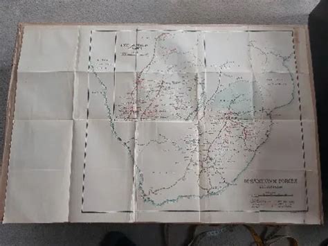 BOER WAR ERA MAP BATTLE PLAN Lord Roberts S Advance Disposition Of