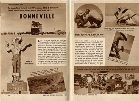 Bonneville The Jalopy Journal The Jalopy Journal