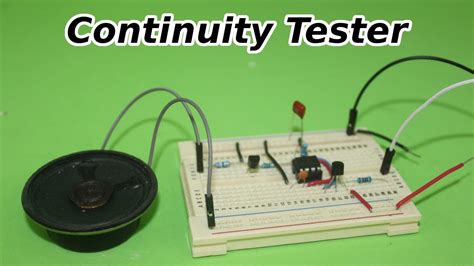 Continuity Tester With 555 Ic Youtube
