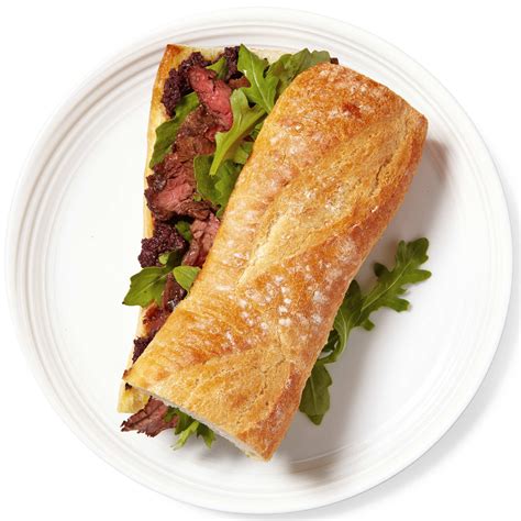 steak and olive tapenade sandwiches rachael ray in season