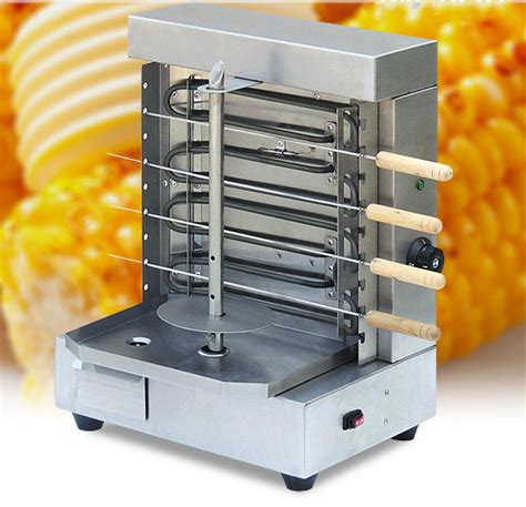 Rotating Bar Doner Kebab Shawarma Machine Electric Mini Stainless With