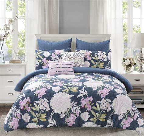 Bold Blooms In Shades Of Pink And Orchid Are Printed On A 100 Cotton