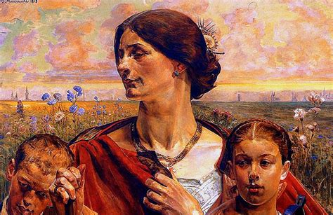 Jacek Malczewski 1854 1929 Polish Painter Painting The Ideals Of Independence Traditions