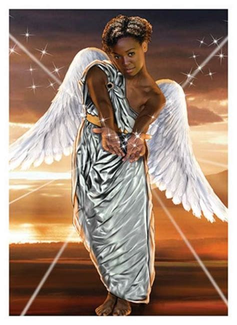Pin By Wilbur Durham On Angles Black Women Art Black Angels Black
