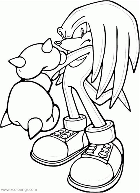 Coloriage Knuckles Sonic Dessin Porn Sex Picture