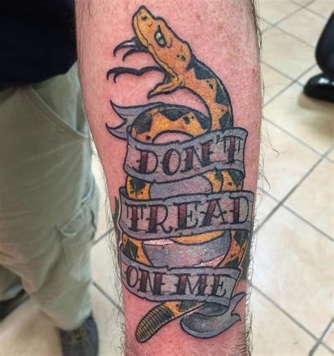 Dont Tread On Me By Mikey Har Tattoonow