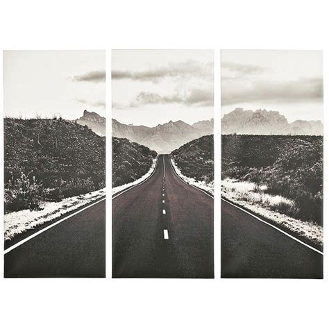 Open Road Canvas Art Prints Set Of 3 €86 Liked On Polyvore Featuring