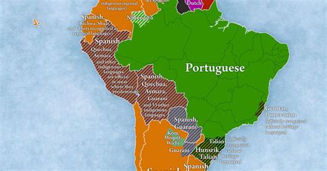 Pax On Both Houses Official Languages Of Latin America