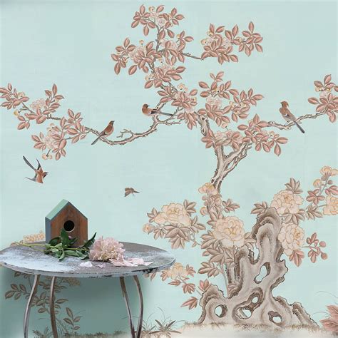 Bird In Everything Chinoiserie Wallpaper Birds