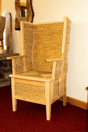 Everyone loves a house with hidden door or secret rooms, but these are tricky details to pull off successfully. Straw paneled Orkney chair with hidden storage compartment ...