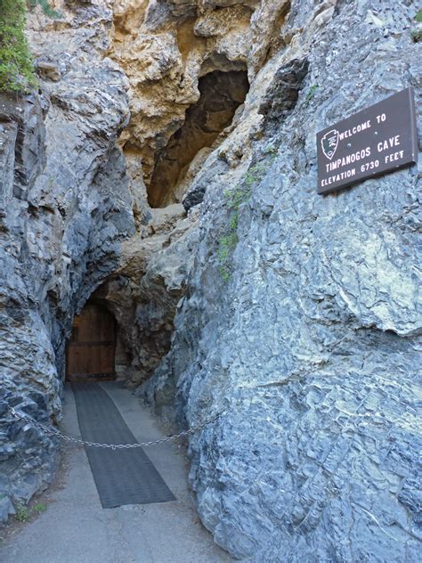 Entrance To The Cave Timpanogos Cave National Monument Utah