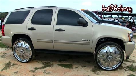 2010 Chevrolet Tahoe On 30 Davin Pwrfl Spinners 1080p Hd Youtube