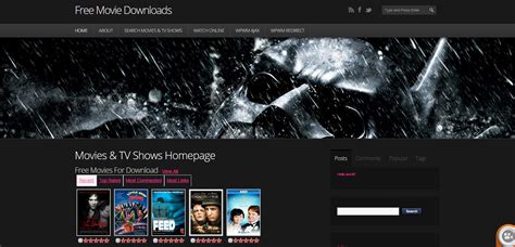 Top 5 Websites To Download Full Movies Absolutely Free ~ All About Movie Website