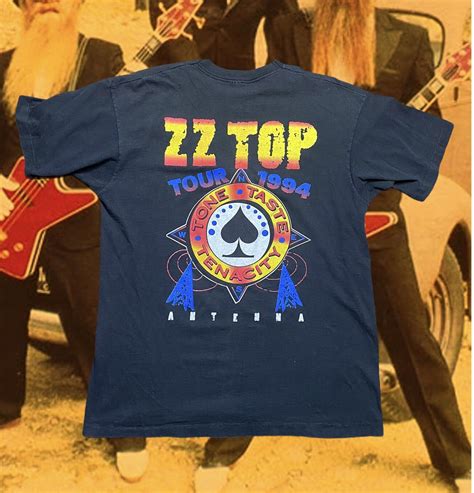 Vintage Zz Top T Shirt 1994 Antenna Tour Mens Xl Vtg Gem