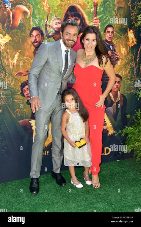Eugenio Derbez With Spouse Alessandra Rosaldo And Daughter Aitana Derbez At The World Premiere