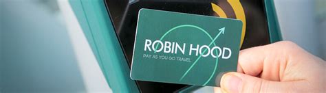 Find your bank account on the list. Robin Hood Card - Nottingham's integrated ticket system