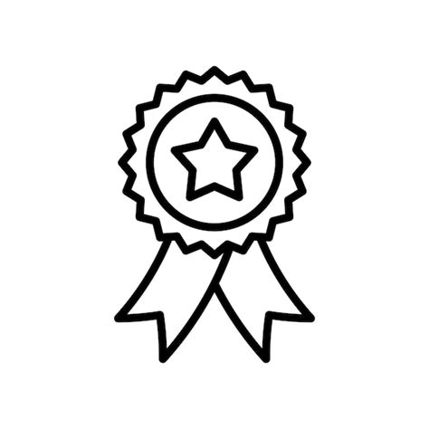 Premium Vector Quality Badge Medal Achievement Icon Vector