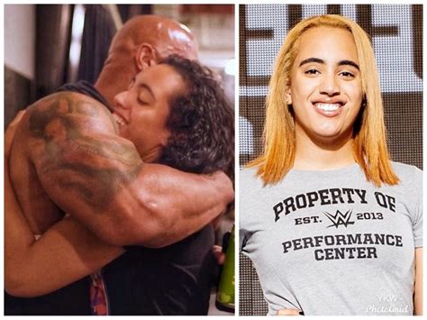 the rock s daughter simone johnson signs deal with wwe making her the 4th generation wrestler