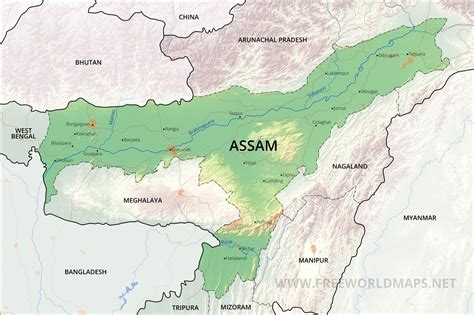 Assam Maps