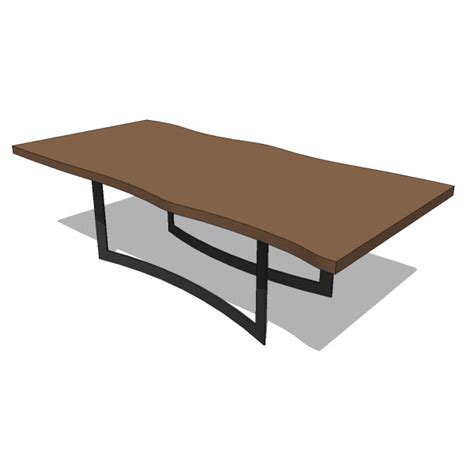 The medium model supports just medium, in both 2d and 3d. Dining Tables : Revit families, Modern Revit Furniture models, The Revit Collection