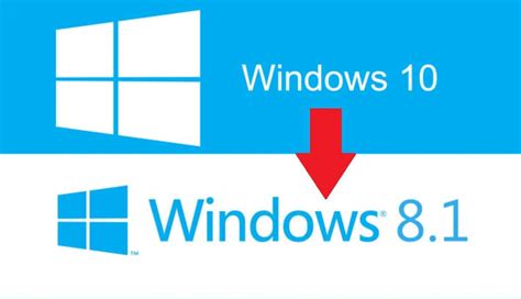 How To Downgrade From Windows 10 To Windows 81