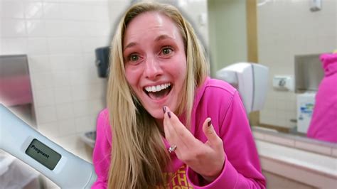 Surprise Pregnancy Announcement In Walmart Bathroom After Years Of Infertility Ellie And