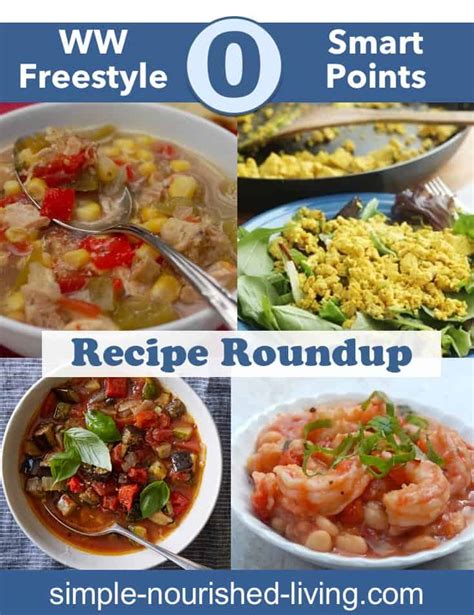 Find easy ww recipes broken up by points (zero on up) for beef dinners, chicken meals, and more. Weight Watchers 0 Freestyle SmartPoints Recipes | Simple ...