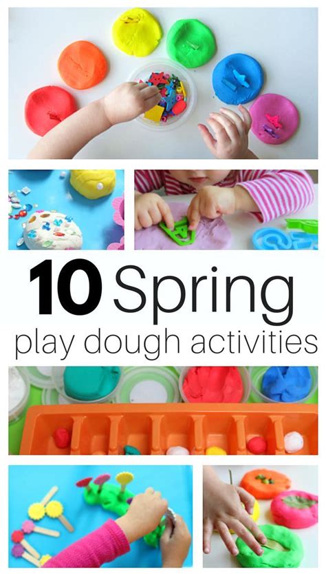 Spring Play Dough Activities For Preschool Playdough Activities