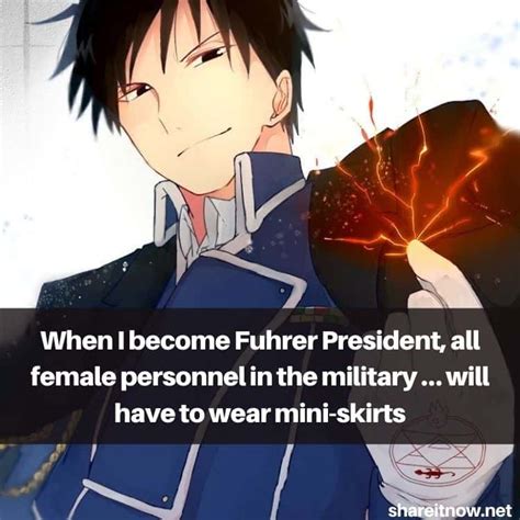 20 Best Roy Mustang Quotes From Fullmetal Alchemist Shareitnow