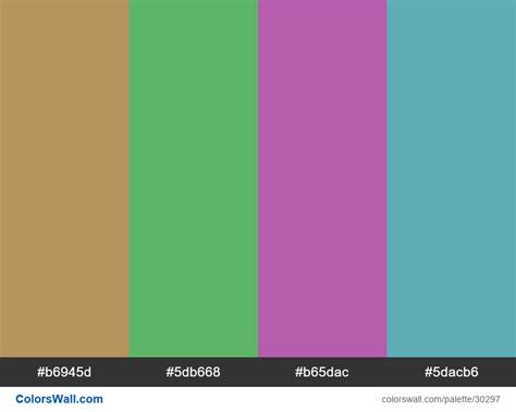Tetradic Colors Scheme Barley Corn Color B6935C Hex ColorsWall